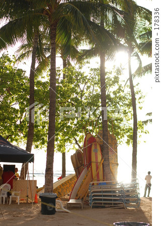 Evening beach 178336