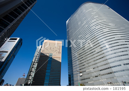 Shiodome's office building city 181595