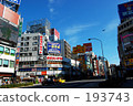 takadanobaba, downtown area, crossing 193743