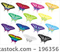 swallowtail, ageha butterfly, swallowtail butterfly 196356