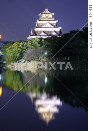 Hiroshima castle castle tower 204451
