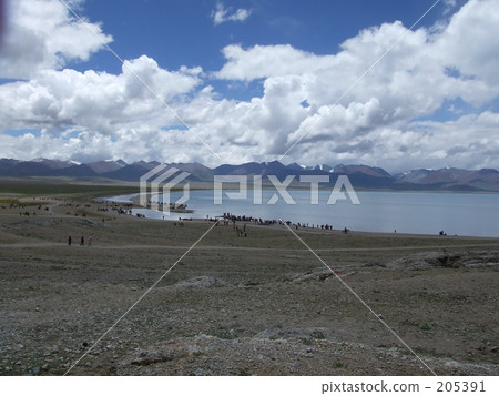 tibet, asium, lake 205391