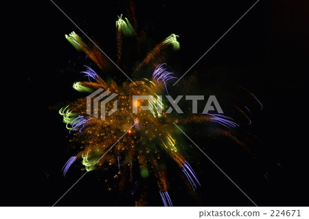 快速連續射擊 連續運行 尺玉花火 224671