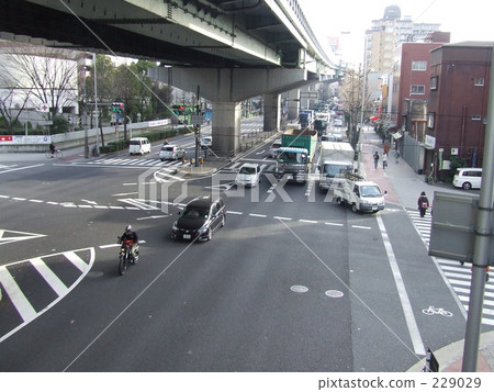 Roads and intersections in Osaka city Roads and intersections in Osaka city 229029