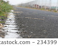 straight path, asphalt, bank 234399