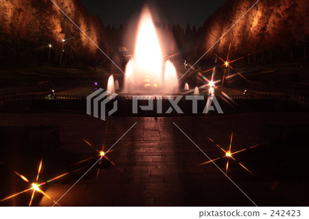 Light up of the park 242423