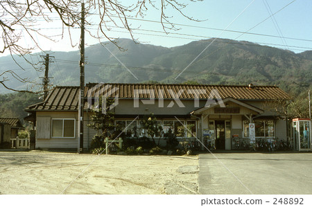 Nippon Steel / Miyazu Line Tanbara Yoro Station Showa 56 years 248892