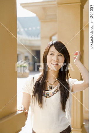 Young female, asian, brown hair 264057