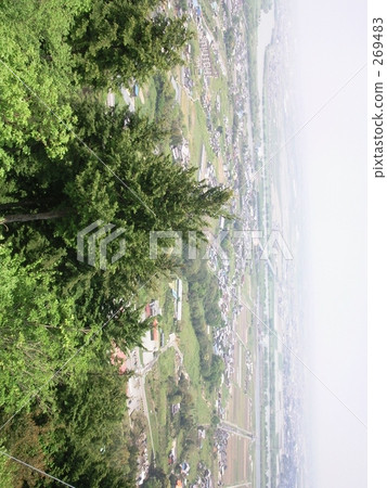 Gifu prefecture moon view forest Gifu prefecture moon view forest 269483