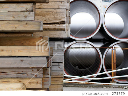 木材和鋼管 275779