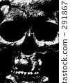skeleton, skull, the cranium 291867