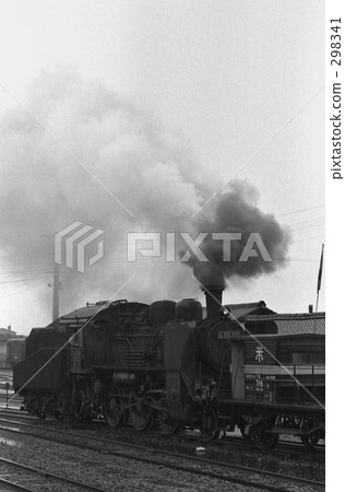 Showa landscape · at the Masuda station on the San-in Main Line "Showa 47 298341