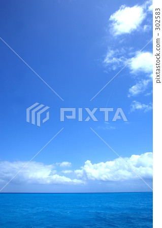 Blue sky and sea Blue sky and sea 302583