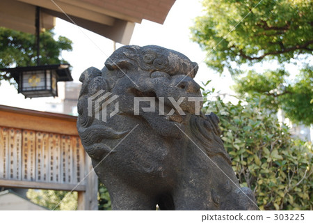 石獅 石獅子 303225