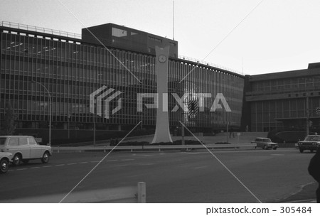 Shibuya·Shibuya Ward Office和Shibuya Kokendodo Showa 43年 305484