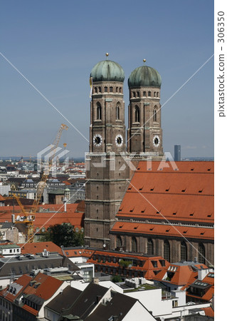 frauenkirche, frauen church, foreign scenery 306350