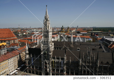 marienplatz, sights, foreign country 306351