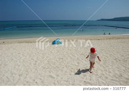 藍色的海洋 熱 海水浴 310777