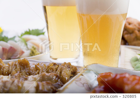 snacks go with alcohol, draft beer, beer 320805