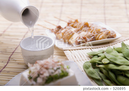 清酒 日本酒 毛豆 320895