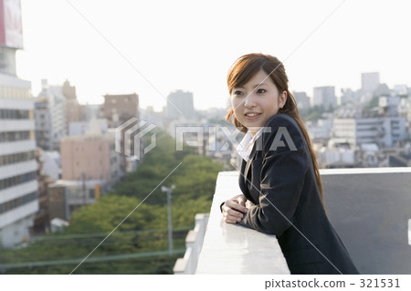 Young female, suit, suits 321531