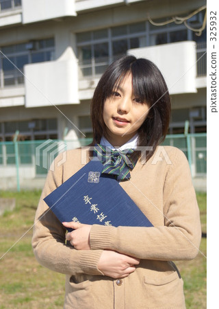 uniform, semi-long hair, school uniform 325932