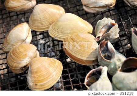 setana, isoyaki, a bean jam flour cake 351219