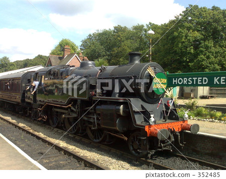 Steam locomotive of the Blue Bell Railway 352485