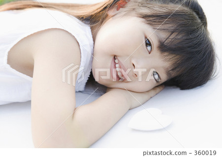 學前班兒童 幼兒園兒童 黑髮 360019