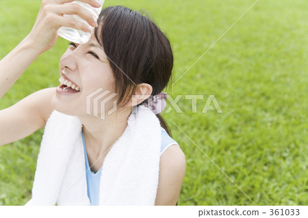 plastic bottle, Young female, girl 361033