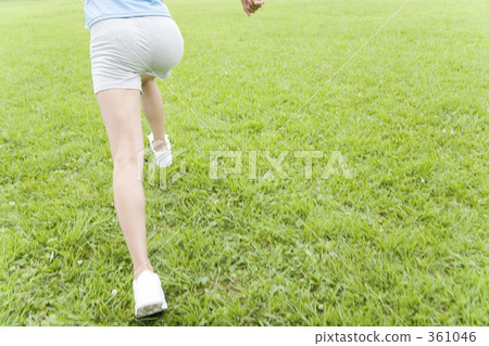 慢跑 年輕女子 年輕女性 361046
