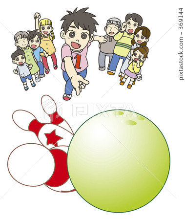 Bowling / illustration family 369144