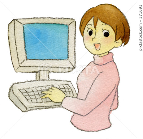 個人電腦女 371691