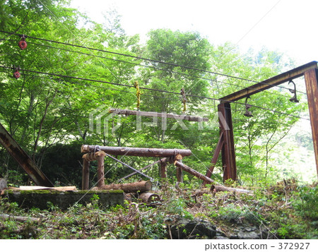 Old overhead catenary which started to move Old overhead catenary which started to move 372927