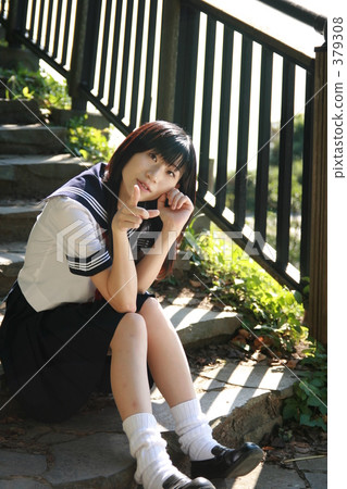 Shonan's Sailor Suit Girls High School Girl 379308