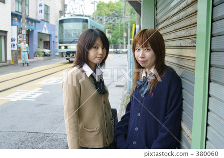 Female school student 2 people Female school student 2 people 380060