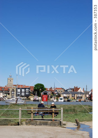 Country landscape in England 387353