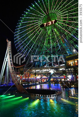 amusement, amusement park, night park 393875