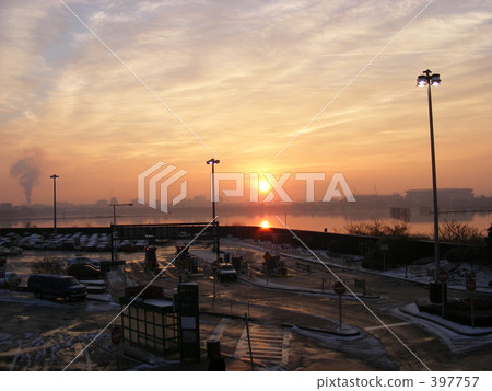Sunset in New York Sunset in New York 397757