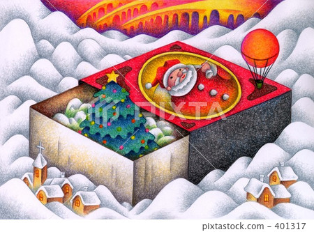 在箱子的聖誕樹 401317