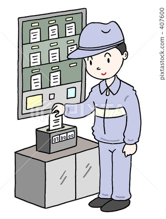 Time attendance · Time card 407600