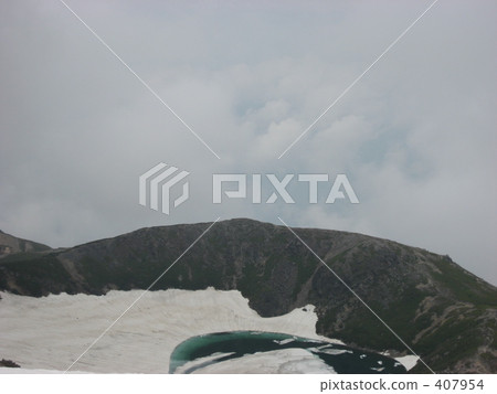 Mountain snow lake sky Mountain snow lake sky 407954