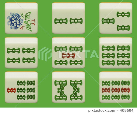 For mah-jong tiles Soose Ponchi 409694