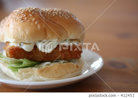 Fish burger 412451