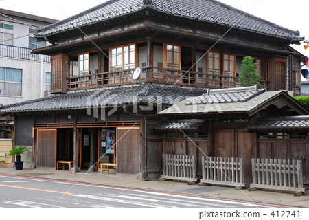 Walking Saahara · Machiya in Senbon grid 412741