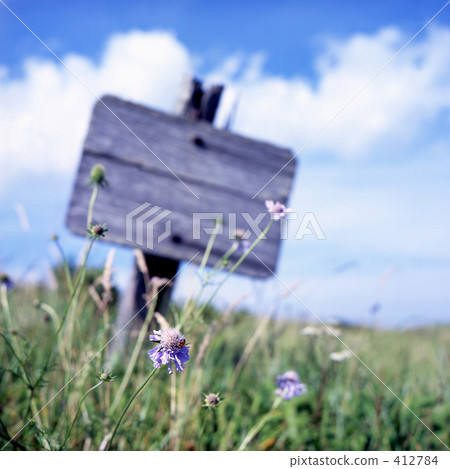 A sign A sign 412784