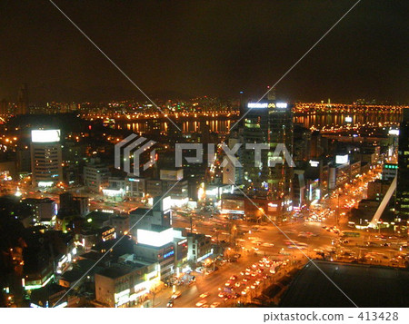 Night view of Seoul Night view of Seoul 413428