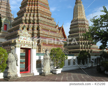 The pagoda of Wat Pho 415200