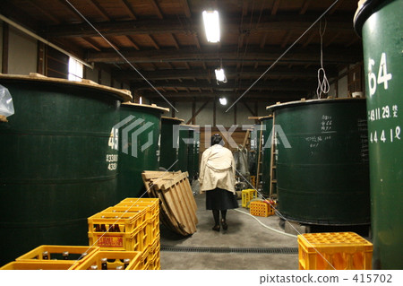 A sake brewery A sake brewery 415702