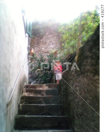 Italian world heritage Cinque Terre girl Italian world heritage Cinque Terre girl 419277